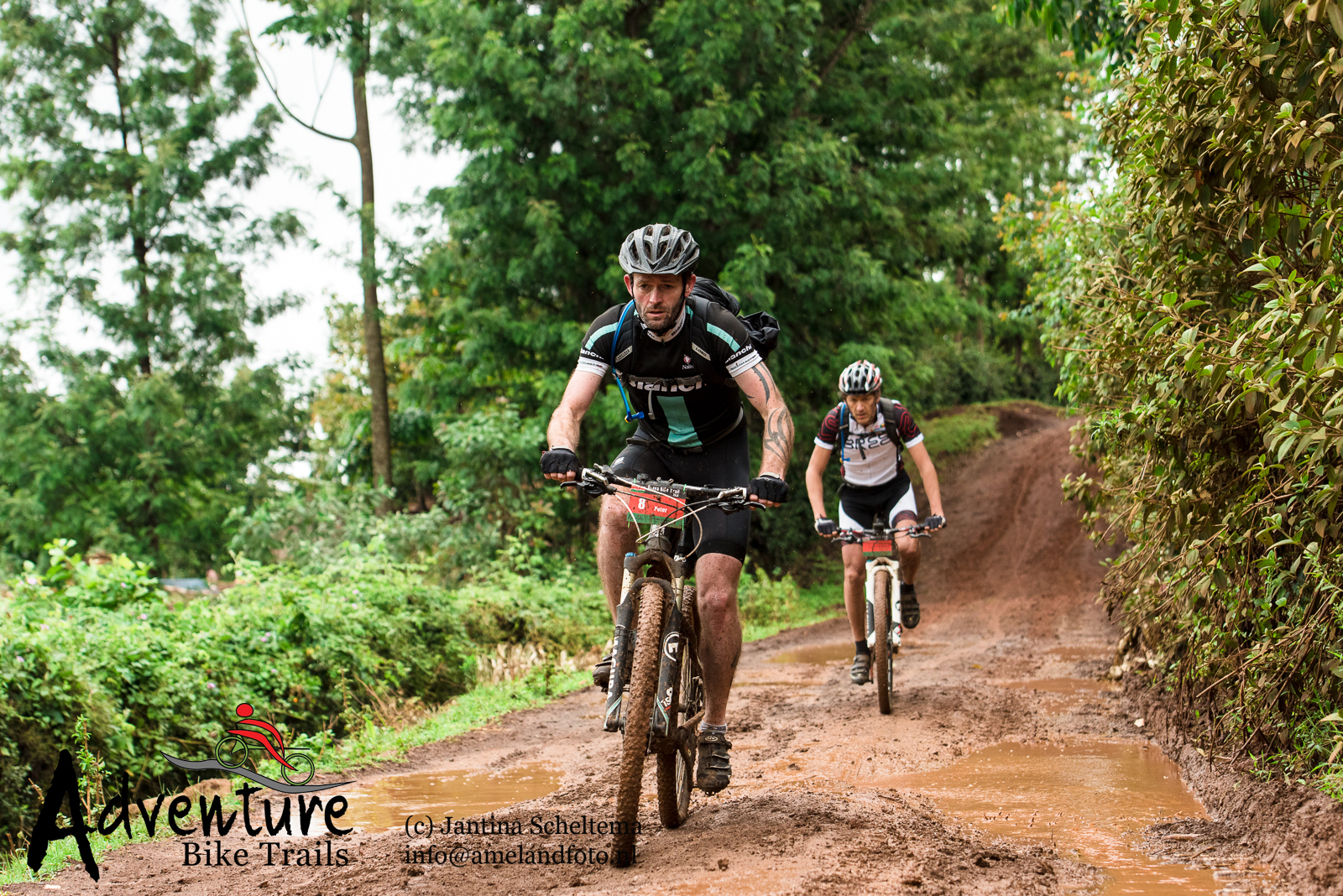 cyclists mud, Adventure Bike Trails