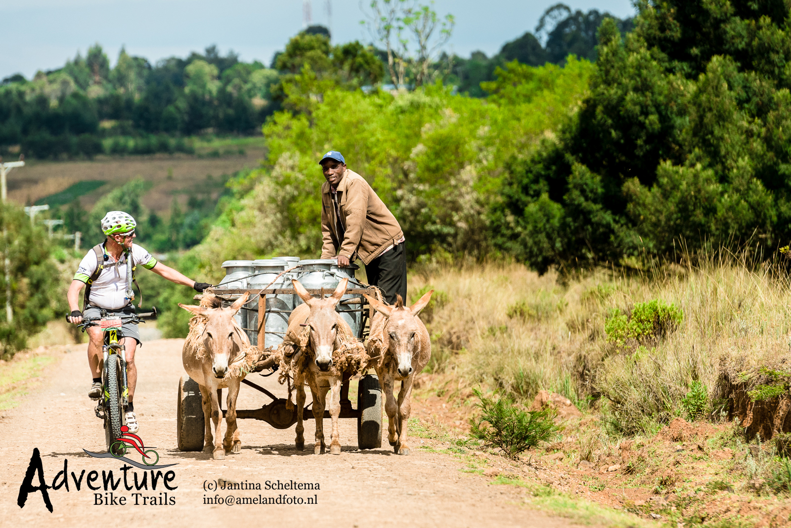 Cyclist, local life Kenya, Adventure Bike Trails