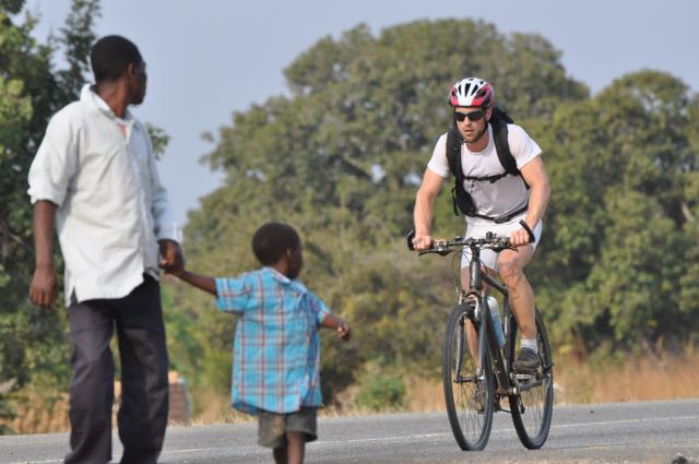 cyclist, africa